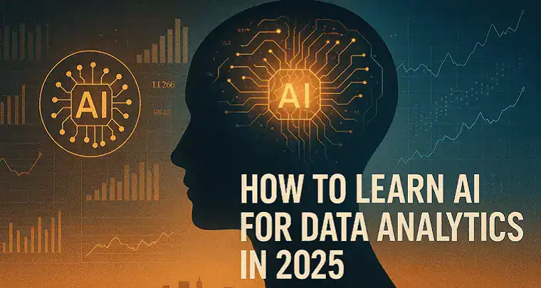 AI data analytics learning guide, future AI trends, and data analysis strategies for 2025 in ICT.