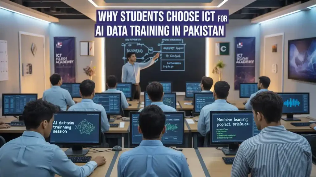Why Students Choose ICT for AI Data Training in Pakistan