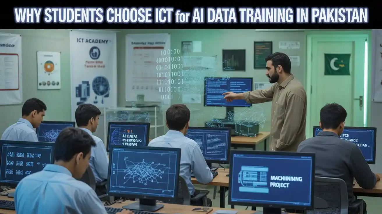 Why Students Choose ICT for AI Data Training in Pakistan