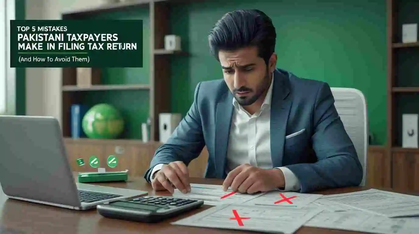 Top 5 Mistakes in Income Tax Return Filing Pakistan (2025 Guide)